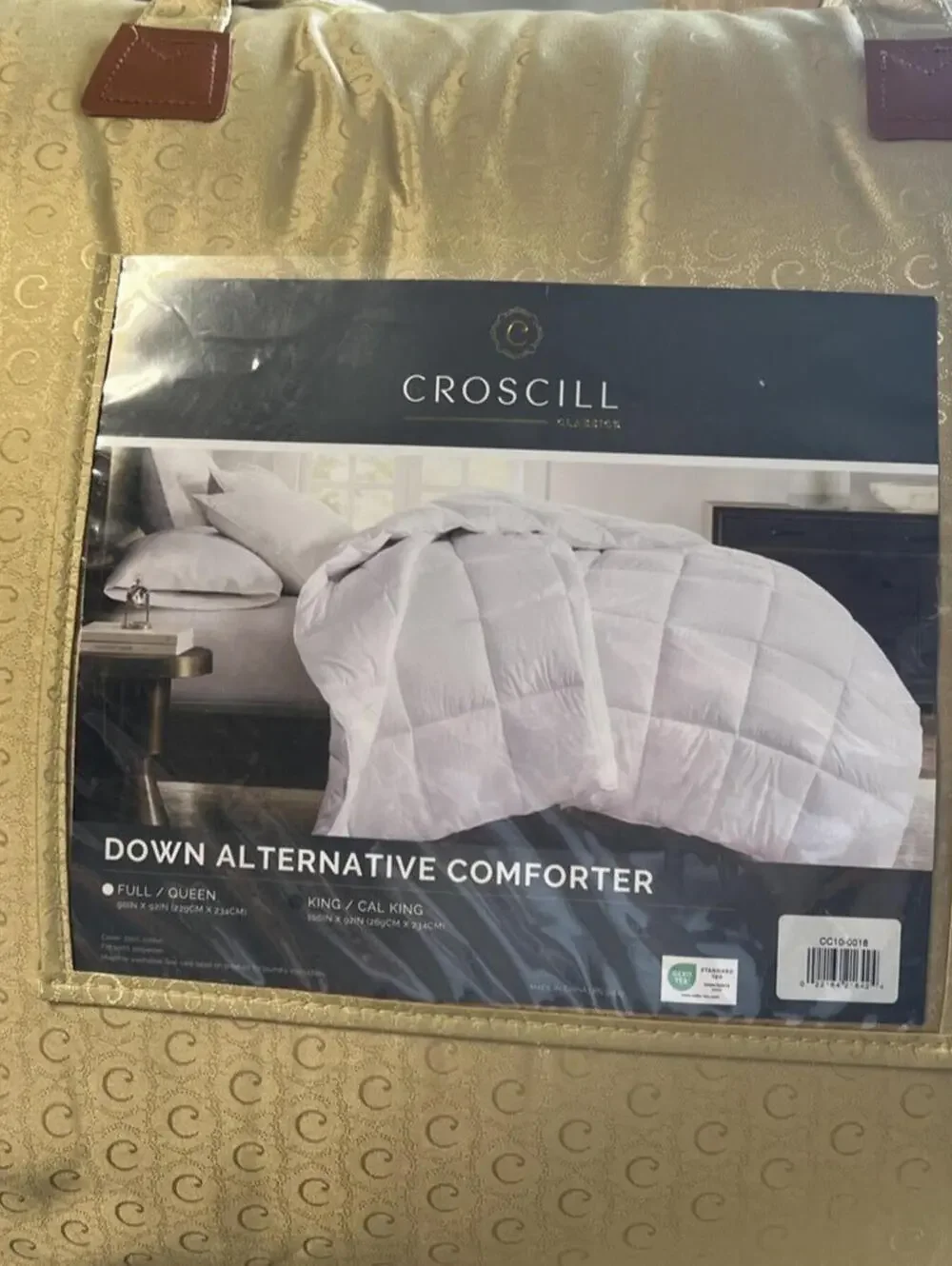 CROSCILL Signature Dobby Cotton Down Alternative Comforter, King/California King